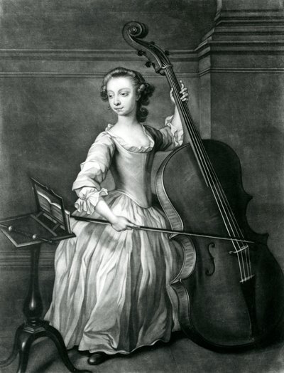 Portrett av Benjamin Hallett (mezzotint) av James McArdell