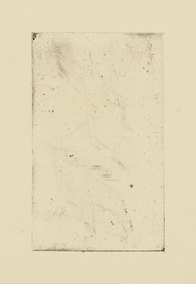 [76] Inntrykk fra kansellerte plater av Whistler - Buildings. av James Abbott McNeill Whistler