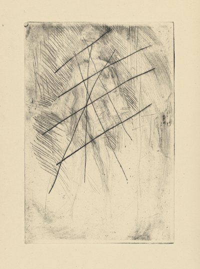 [76] Inntrykk fra kansellerte plater av Whistler - Irving som Phillip of Spain, nr. 1. av James Abbott McNeill Whistler