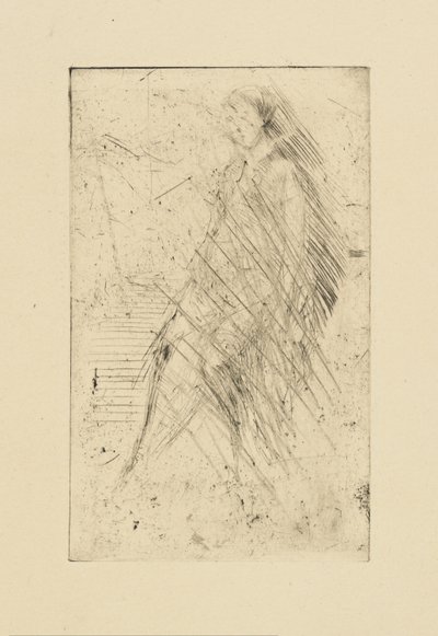 [76] Inntrykk fra kansellerte plater av Whistler - Resting av James Abbott McNeill Whistler