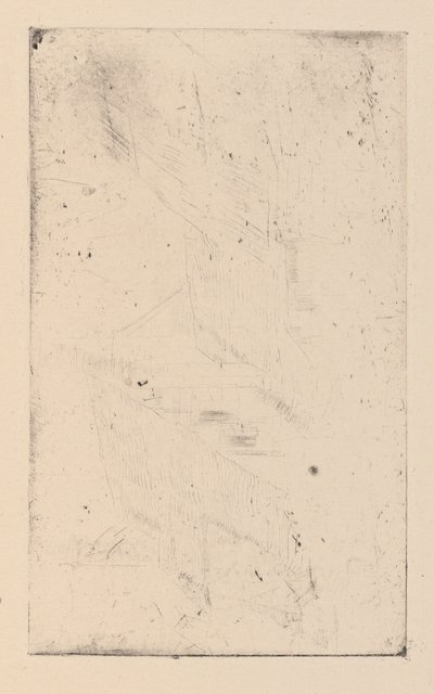 [76] Inntrykk fra kansellerte plater av Whistler - The Muff. av James Abbott McNeill Whistler