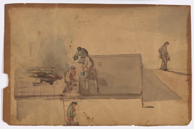 En brann ved Pomfret av James Abbott McNeill Whistler