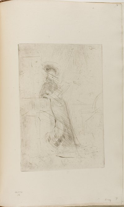 En dame ved et vindu av James Abbott McNeill Whistler