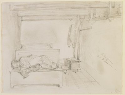 På gården i Maladrie av James Abbott McNeill Whistler