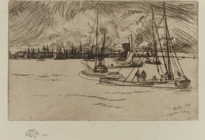 Amsterdam, from the Tolhuis   1242718   no       norwegian Successfully Translated  Original: Studie van een mannelijk naaktmodel met de hand in een stellage, van onderen gezien, in het atelier van Jacques de Lalaing Translat: Studie van een mannelijk naak av James Abbott McNeill Whistler