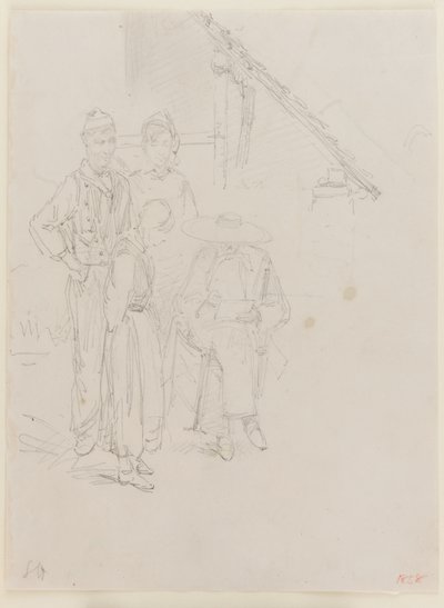 En kunstnerskisse av James Abbott McNeill Whistler