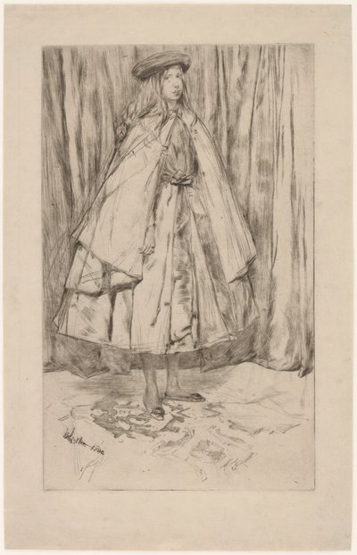 Annie Haden av James Abbott McNeill Whistler