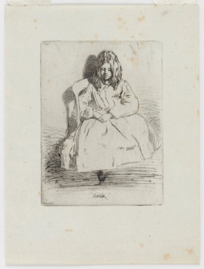 Annie, sittende av James Abbott McNeill Whistler