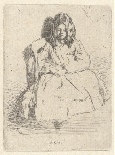 Annie, sittende av James Abbott McNeill Whistler