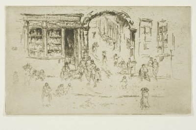Archway, Brussel av James Abbott McNeill Whistler