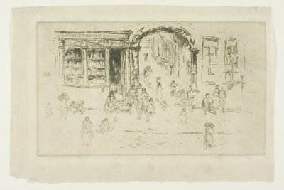 Archway, Brussel av James Abbott McNeill Whistler