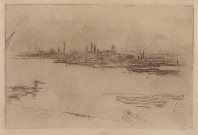Battersea Morn av James Abbott McNeill Whistler