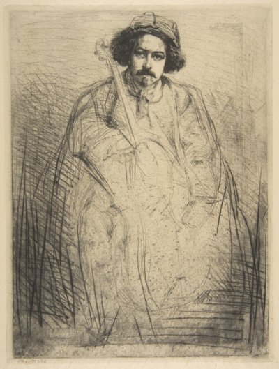 Becquet (J. Becquet, billedhugger) av James McNeill Whistler