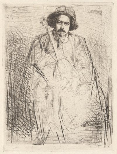 Becquet (Spillemannen), fra av James Abbott McNeill Whistler