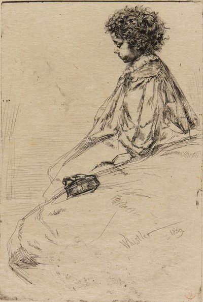 Bibi Lalouette av James Abbott McNeill Whistler