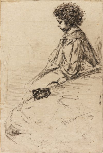 Bibi Lalouette av James Abbott McNeill Whistler
