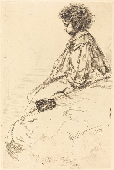 Bibi Lalouette av James Abbott McNeill Whistler
