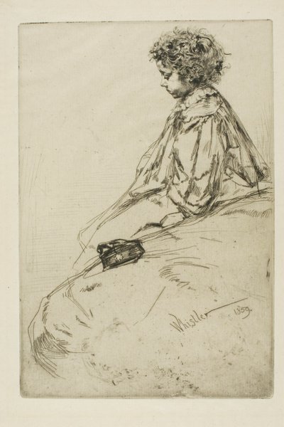 Bibi Lalouette av James Abbott McNeill Whistler