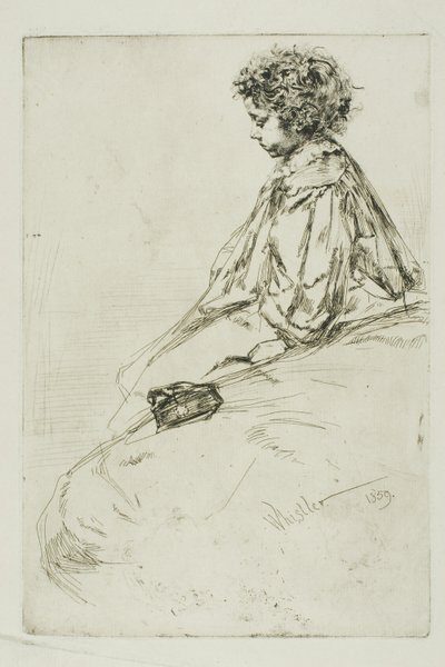 Bibi Lalouette av James Abbott McNeill Whistler