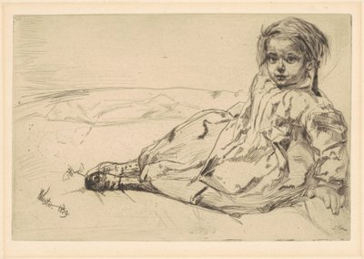 Bibi Valentin av James Abbott McNeill Whistler