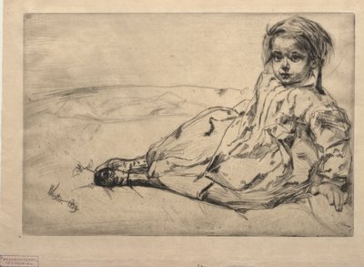 Bibi Valentin av James Abbott McNeill Whistler