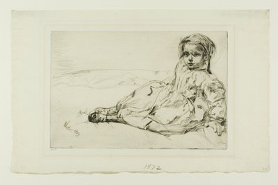 Bibi Valentin av James Abbott McNeill Whistler