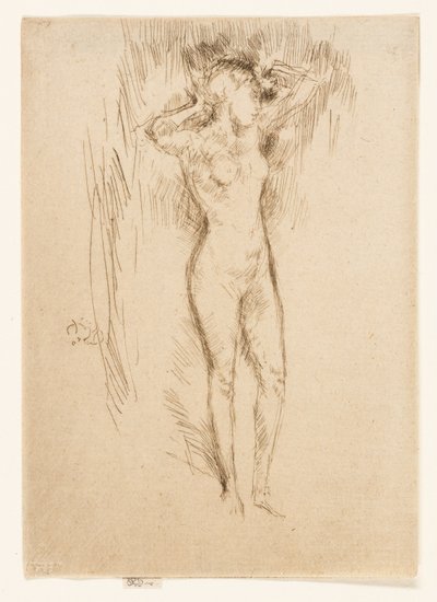 Binding av håret av James Abbott McNeill Whistler