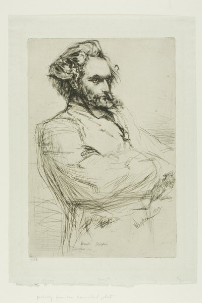 C.L. Drouet, billedhugger av James Abbott McNeill Whistler