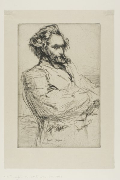 C.L. Drouet, billedhugger av James Abbott McNeill Whistler