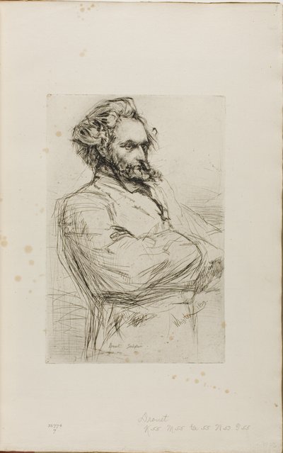 C.L. Drouet, billedhugger av James Abbott McNeill Whistler