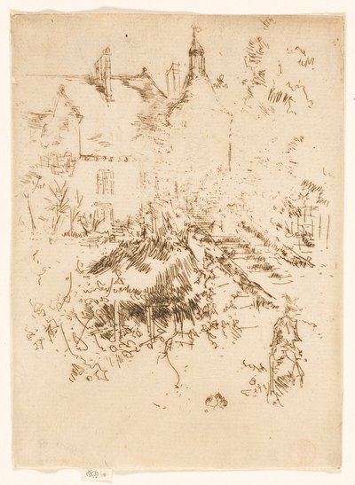 Chateau Touraine av James McNeill Whistler