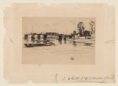 Chelsea av James Abbott McNeill Whistler