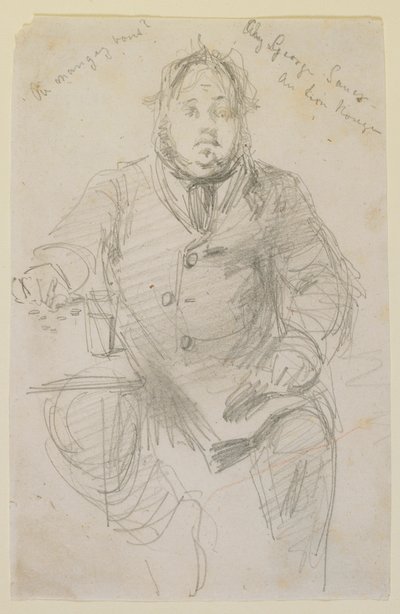 Chez George Sauer hos Lion Rouge av James Abbott McNeill Whistler