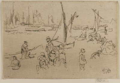 Barn, Portsmouth av James Abbott McNeill Whistler