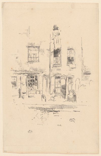 Kirkegård av James Abbott McNeill Whistler