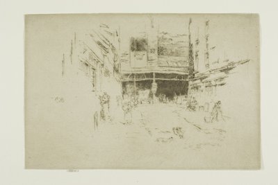 Klær-utveksling, Houndsditch, nr. 1 av James Abbott McNeill Whistler