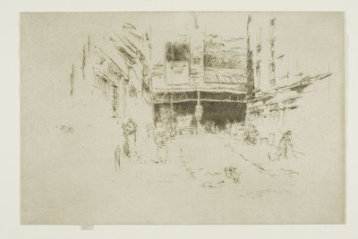 Klær-utveksling, Houndsditch, nr. 1 av James Abbott McNeill Whistler