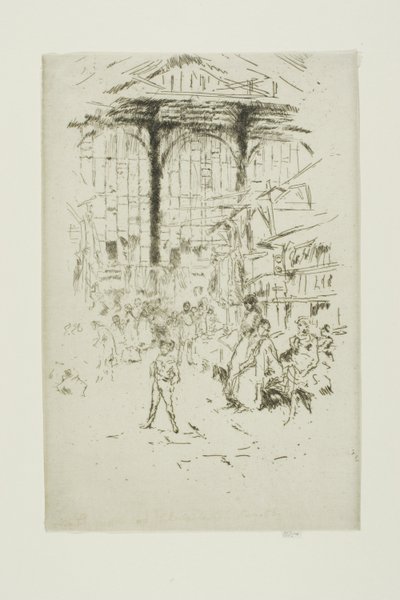 Klær-utveksling, Houndsditch, nr. 2 av James Abbott McNeill Whistler