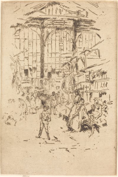 Klesbørs, nr.II av James Abbott McNeill Whistler