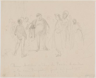 To kjente kunstnere fra Paris av James Abbott McNeill Whistler