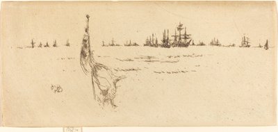 Dyppe flagget av James Abbott McNeill Whistler