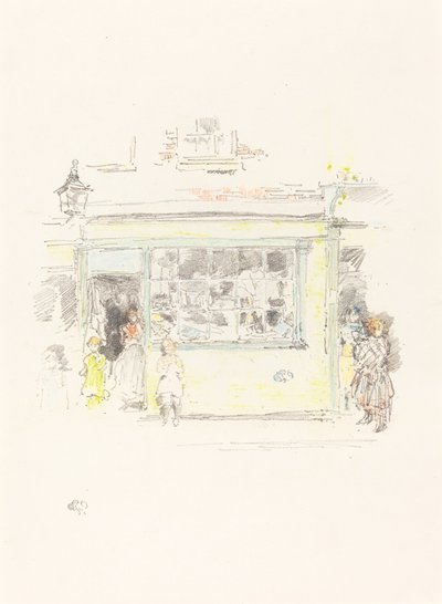 Drury Lane Rags av James Abbott McNeill Whistler