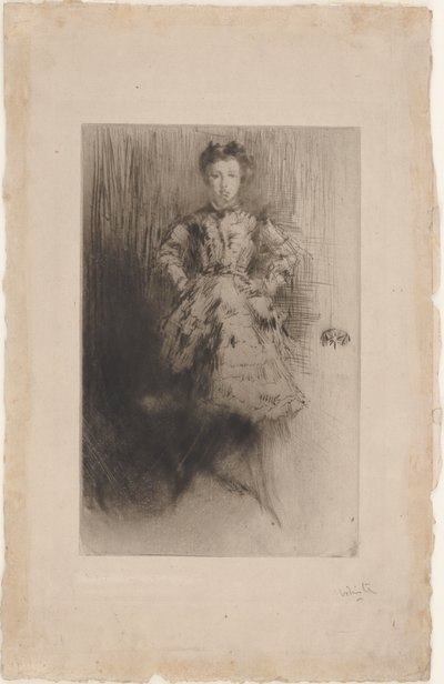 Elinor Leyland av James Abbott McNeill Whistler
