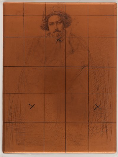 Etseplate: Becquet av James Abbott McNeill Whistler