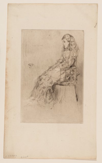 Fanny Leyland av James Abbott McNeill Whistler