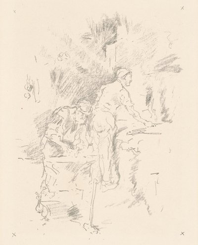 Far og sønn av James Abbott McNeill Whistler