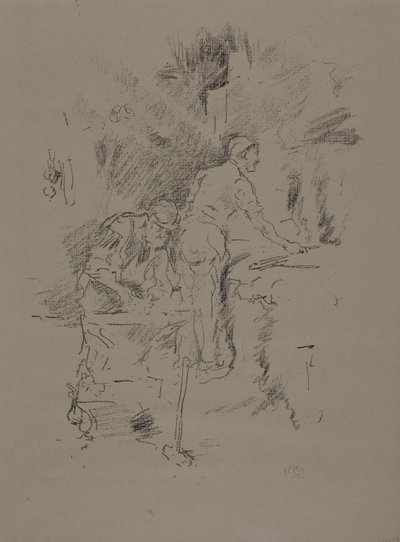 Far og sønn av James Abbott McNeill Whistler
