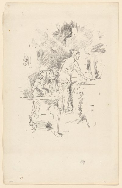 Far og sønn av James Abbott McNeill Whistler
