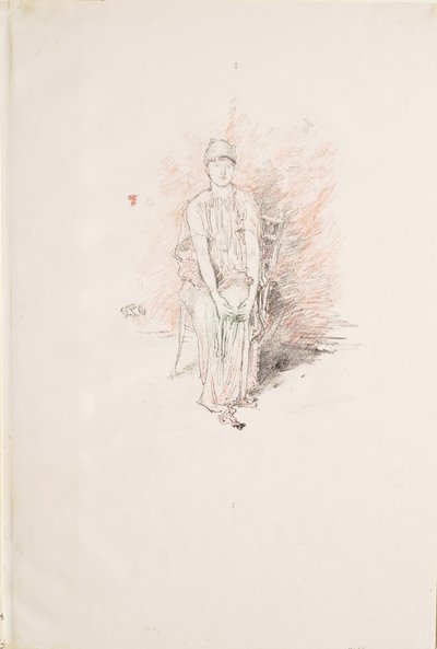 Figurstudie i farger av James McNeill Whistler
