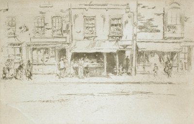 Fiskebutikk, Chelsea av James McNeill Whistler